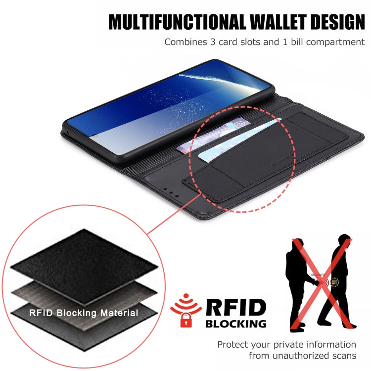 For Samsung Galaxy A91 MUXMA MX109 Horizontal Flip Leather Case with Holder & Card Slot & Wallet