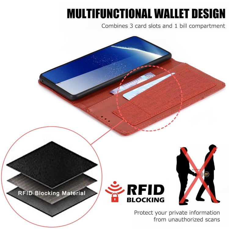 For Samsung Galaxy A91 MUXMA MX109 Horizontal Flip Leather Case with Holder & Card Slot & Wallet