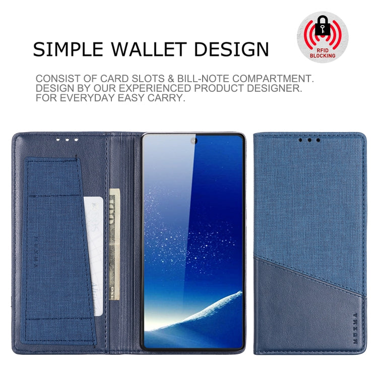 For Samsung Galaxy A91 MUXMA MX109 Horizontal Flip Leather Case with Holder & Card Slot & Wallet