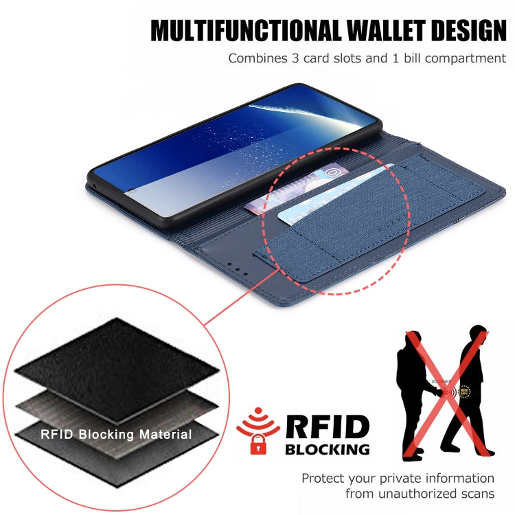 For Samsung Galaxy A91 MUXMA MX109 Horizontal Flip Leather Case with Holder & Card Slot & Wallet
