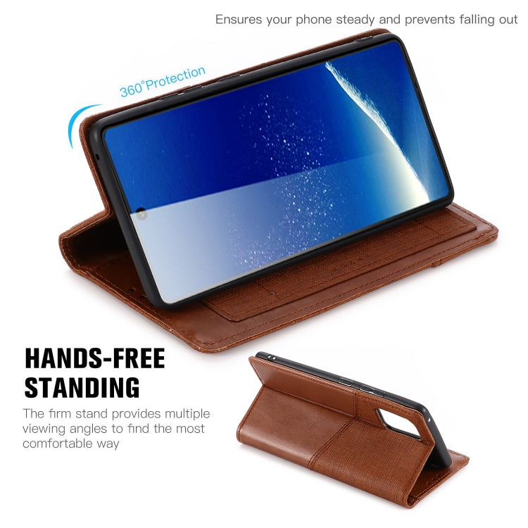 For Samsung Galaxy A91 MUXMA MX109 Horizontal Flip Leather Case with Holder & Card Slot & Wallet
