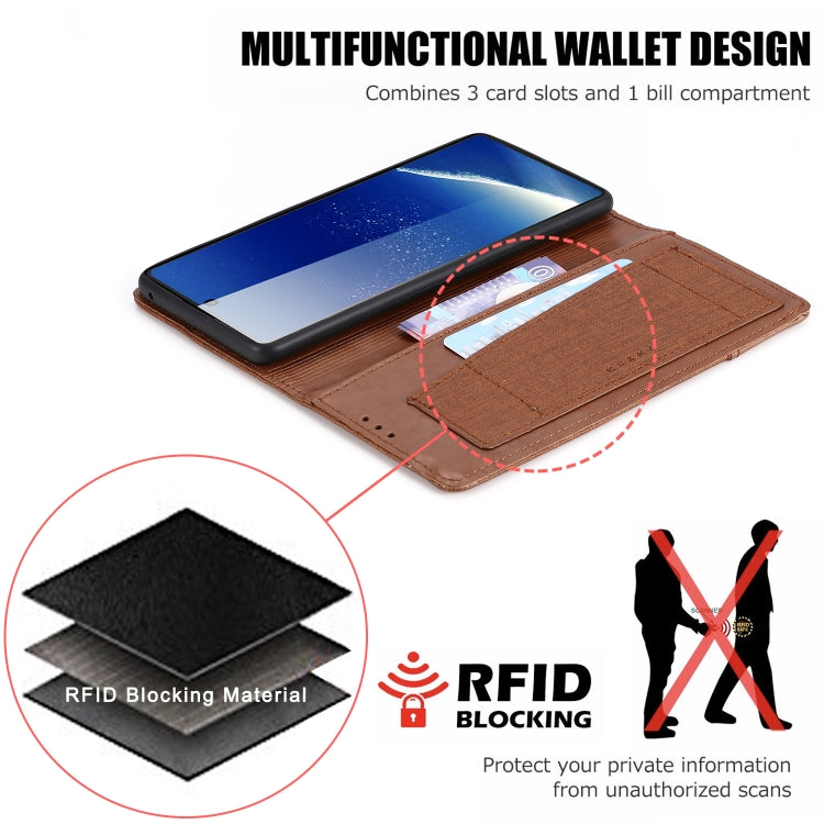 For Samsung Galaxy A91 MUXMA MX109 Horizontal Flip Leather Case with Holder & Card Slot & Wallet