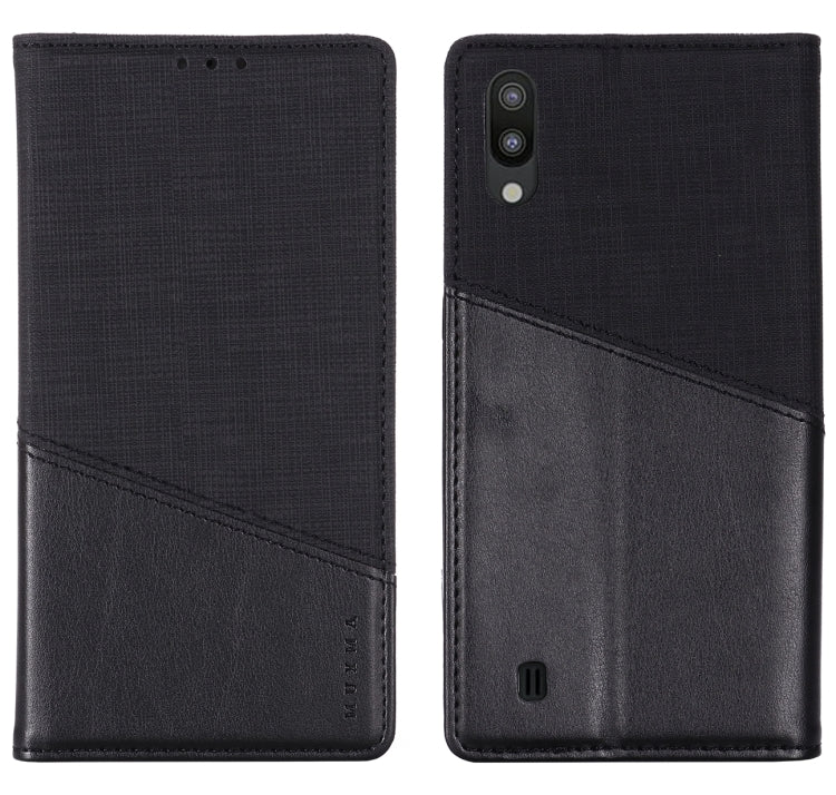 For Samsung Galaxy M10 MUXMA MX109 Horizontal Flip Leather Case with Holder & Card Slot & Wallet