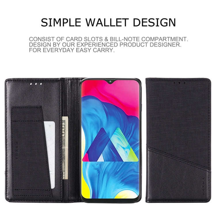 For Samsung Galaxy M10 MUXMA MX109 Horizontal Flip Leather Case with Holder & Card Slot & Wallet
