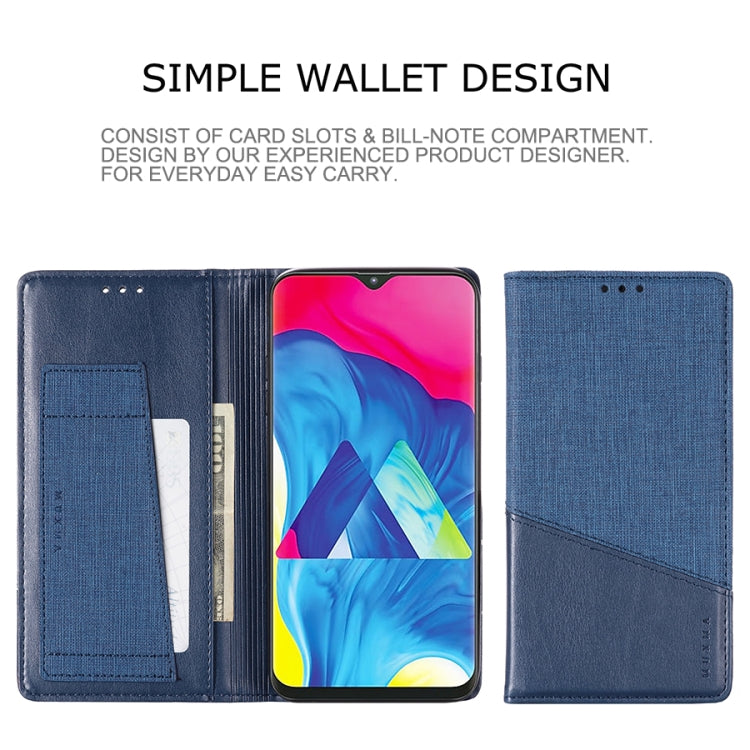 For Samsung Galaxy M10 MUXMA MX109 Horizontal Flip Leather Case with Holder & Card Slot & Wallet