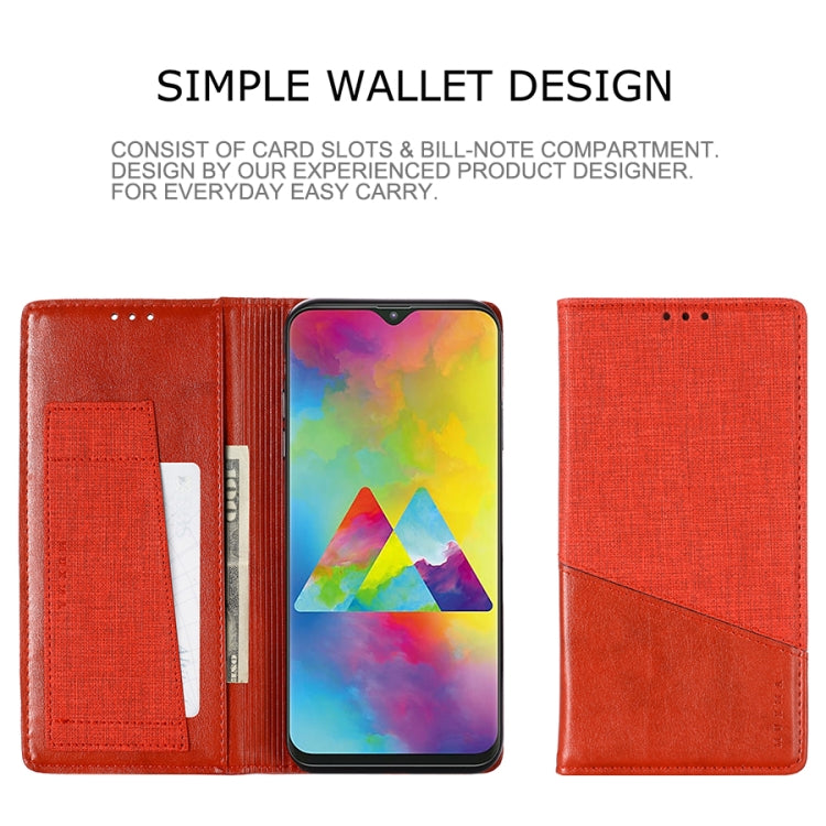 For Samsung Galaxy M20 MUXMA MX109 Horizontal Flip Leather Case with Holder & Card Slot & Wallet