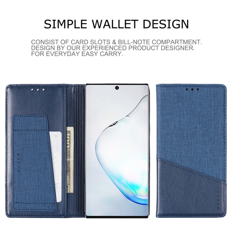 For Samsung Galaxy Note 10 MUXMA MX109 Horizontal Flip Leather Case with Holder & Card Slot & Wallet