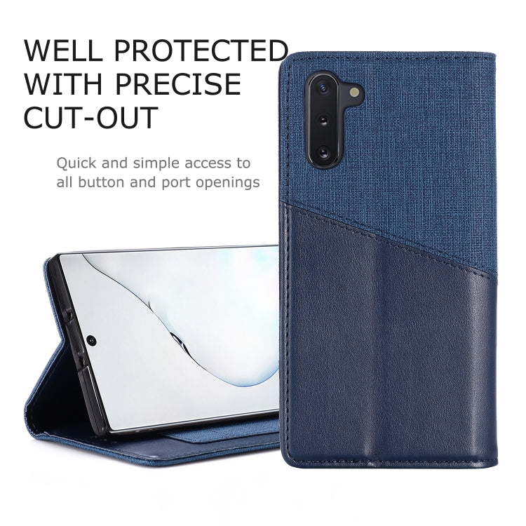 For Samsung Galaxy Note 10 MUXMA MX109 Horizontal Flip Leather Case with Holder & Card Slot & Wallet