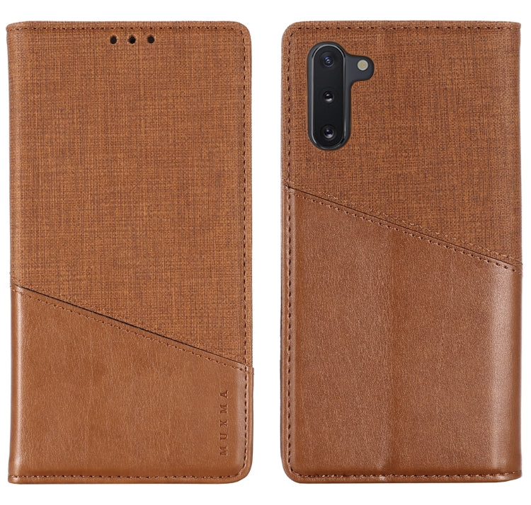 For Samsung Galaxy Note 10 MUXMA MX109 Horizontal Flip Leather Case with Holder & Card Slot & Wallet