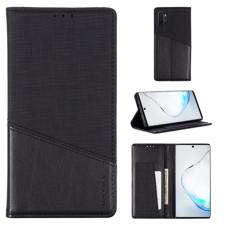 For Samsung Galaxy Note 10 Pro MUXMA MX109 Horizontal Flip Leather Case with Holder & Card Slot & Wallet