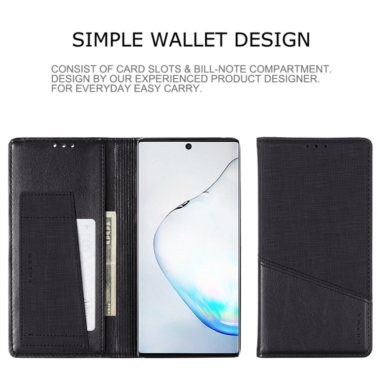 For Samsung Galaxy Note 10 Pro MUXMA MX109 Horizontal Flip Leather Case with Holder & Card Slot & Wallet