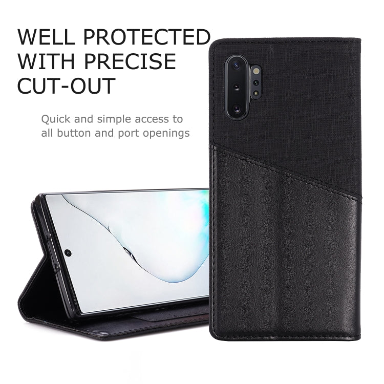 For Samsung Galaxy Note 10 Pro MUXMA MX109 Horizontal Flip Leather Case with Holder & Card Slot & Wallet