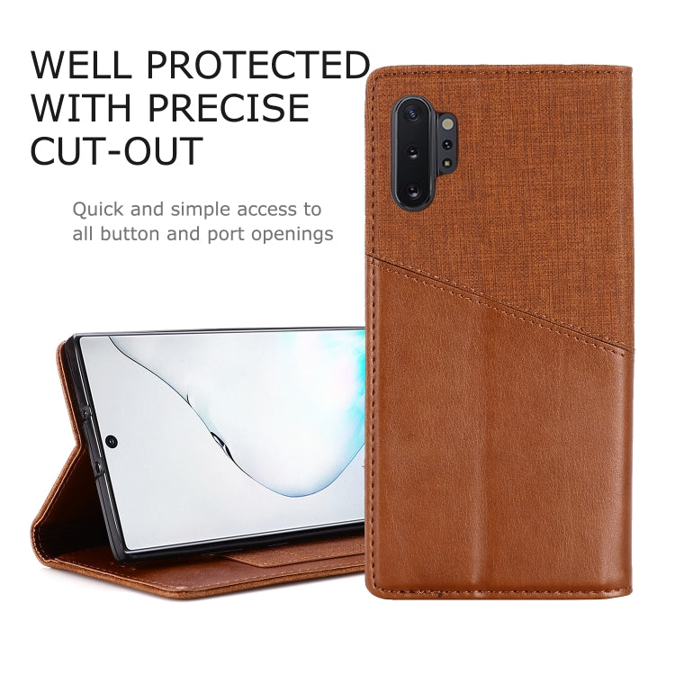 For Samsung Galaxy Note 10 Pro MUXMA MX109 Horizontal Flip Leather Case with Holder & Card Slot & Wallet
