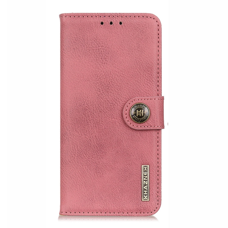 For LG Harmony 4 KHAZNEH Cowhide Texture Horizontal Flip Leather Case with Holder & Card Slots & Wallet