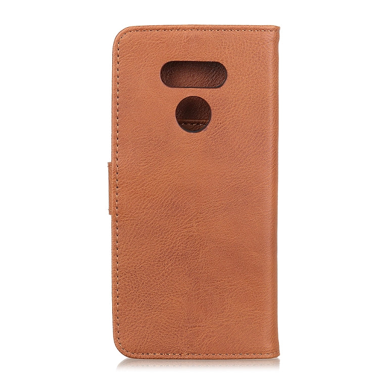 For LG Harmony 4 KHAZNEH Cowhide Texture Horizontal Flip Leather Case with Holder & Card Slots & Wallet