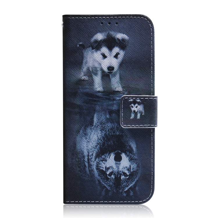 For Motorola Edge 50 Pro Coloured Drawing Flip Leather Phone Case