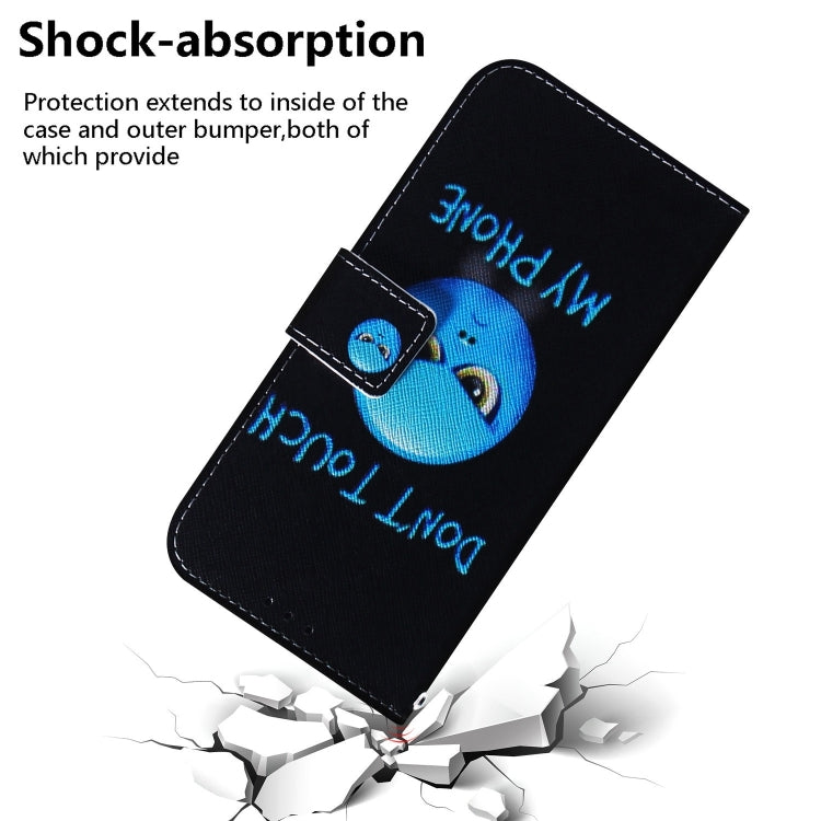 For Motorola Edge 50 Fusion Coloured Drawing Flip Leather Phone Case