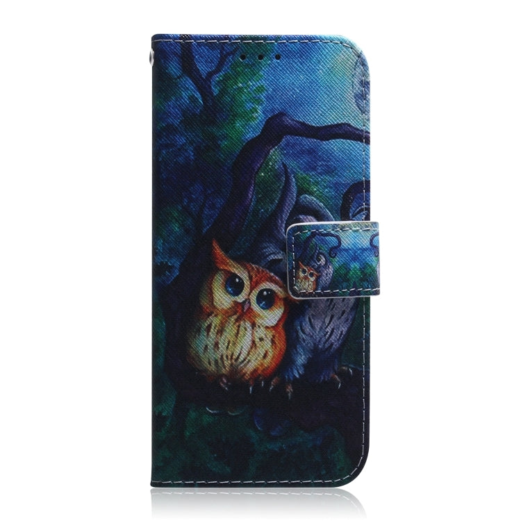 For Motorola Edge 50 Ultra Coloured Drawing Flip Leather Phone Case
