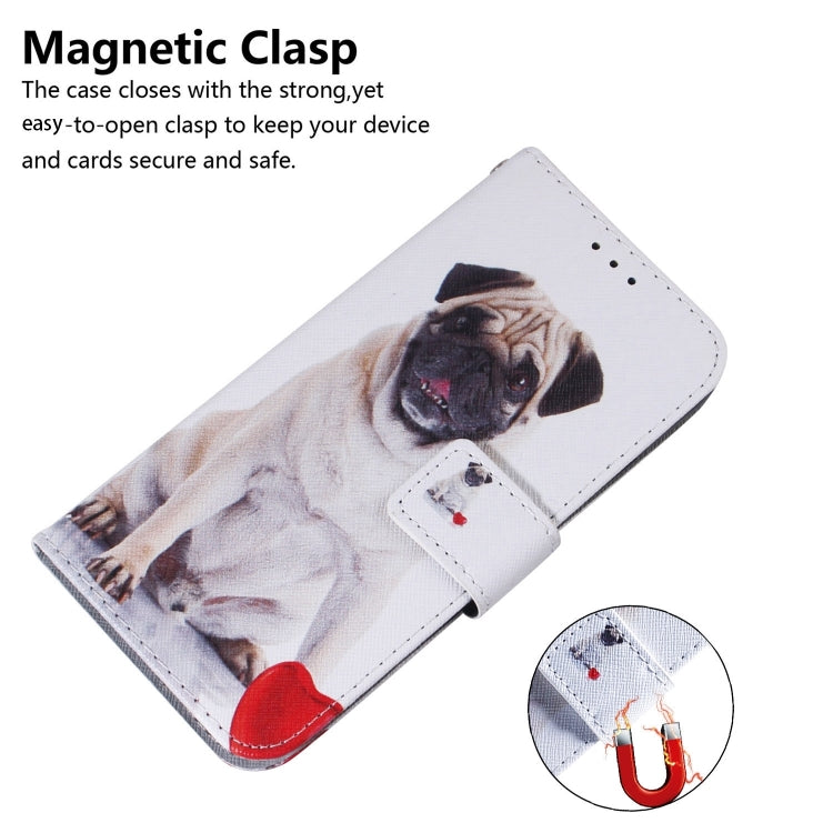 For Motorola Edge 50 Ultra Coloured Drawing Flip Leather Phone Case