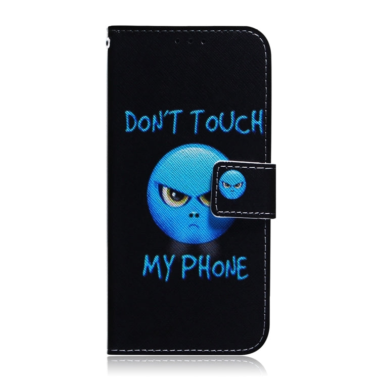 For Motorola Edge 2024 Coloured Drawing Flip Leather Phone Case