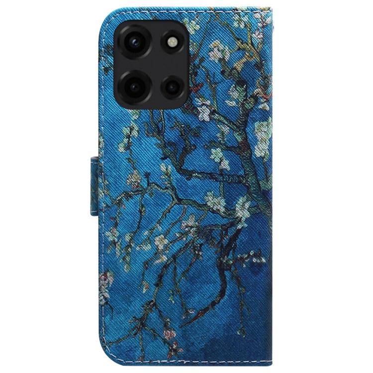 For Motorola Moto G 5G 2025 Coloured Drawing Flip Leather Phone Case