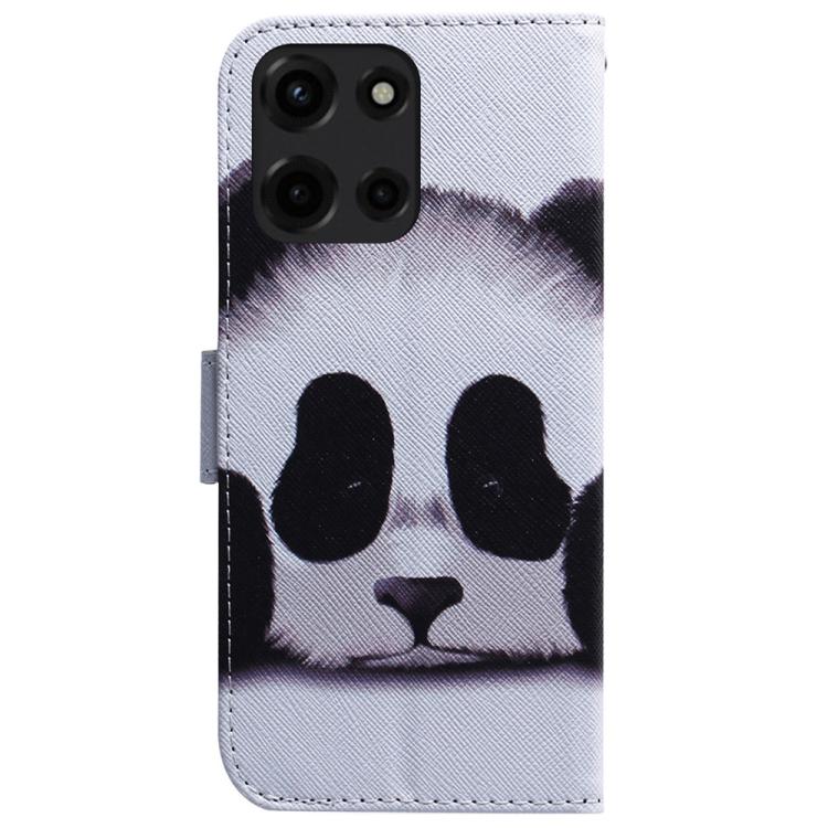 For Motorola Moto G 5G 2025 Coloured Drawing Flip Leather Phone Case