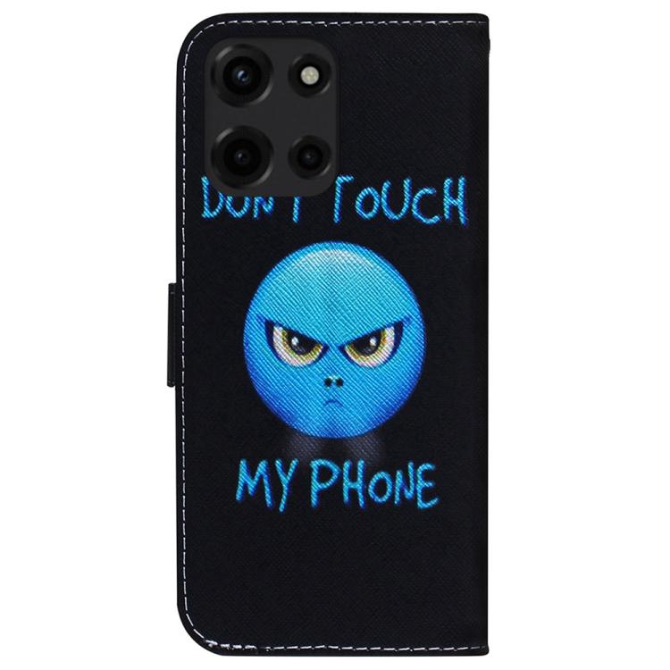 For Motorola Moto G 5G 2025 Coloured Drawing Flip Leather Phone Case
