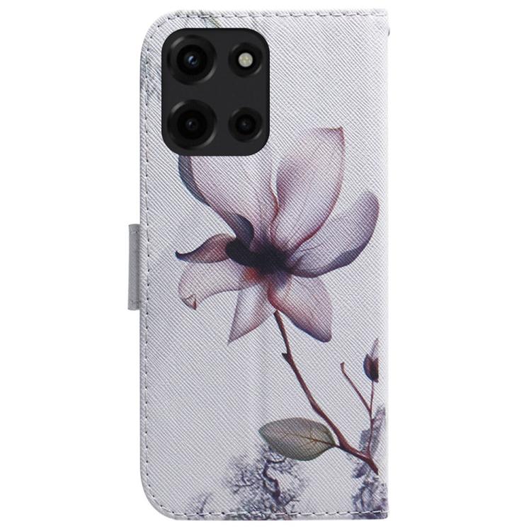 For Motorola Moto G 5G 2025 Coloured Drawing Flip Leather Phone Case