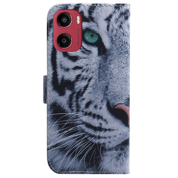 For Motorola Moto G05 / E15 Coloured Drawing Flip Leather Phone Case