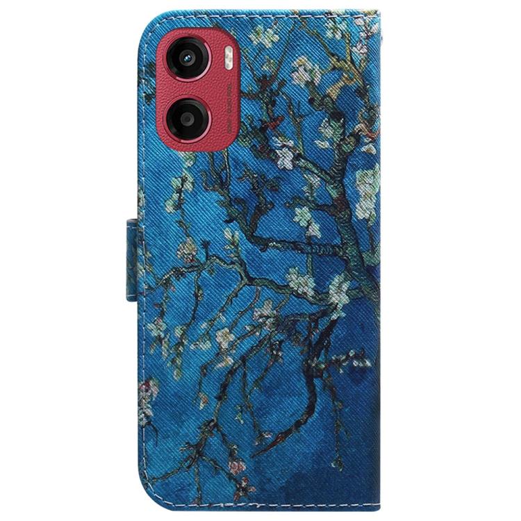 For Motorola Moto G05 / E15 Coloured Drawing Flip Leather Phone Case