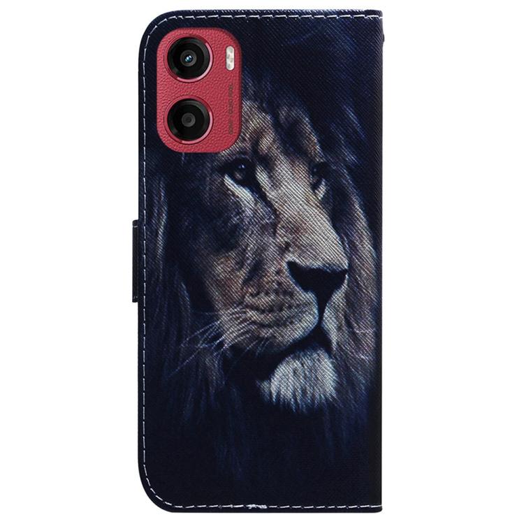 For Motorola Moto G05 / E15 Coloured Drawing Flip Leather Phone Case