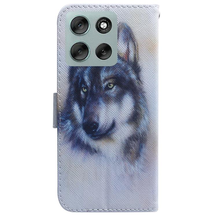 For Motorola Moto G56 5G / G66j 5G / G66y 5G Coloured Drawing Flip Leather Phone Case