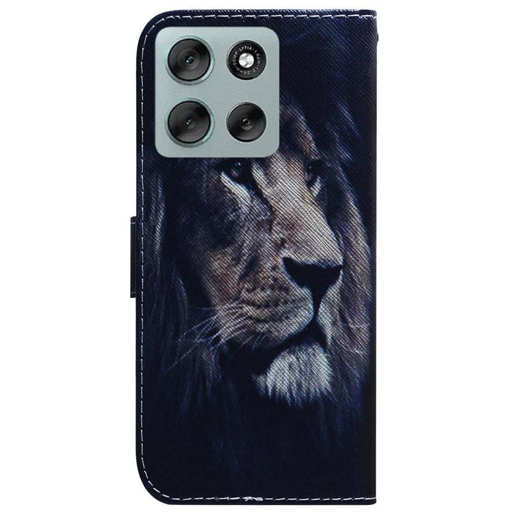 For Motorola Moto G56 5G / G66j 5G / G66y 5G Coloured Drawing Flip Leather Phone Case