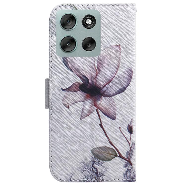 For Motorola Moto G56 5G / G66j 5G / G66y 5G Coloured Drawing Flip Leather Phone Case