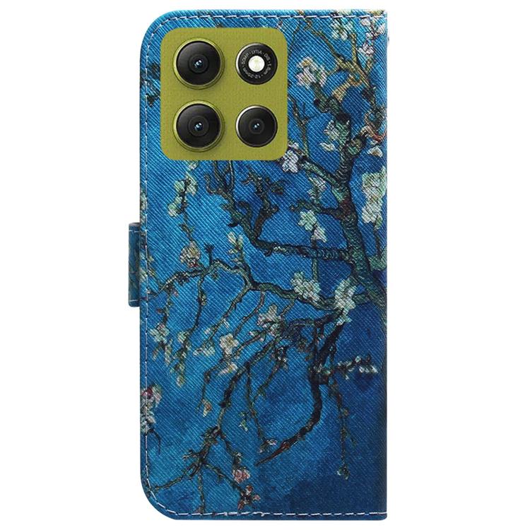 For Motorola Moto G86 5G Coloured Drawing Flip Leather Phone Case