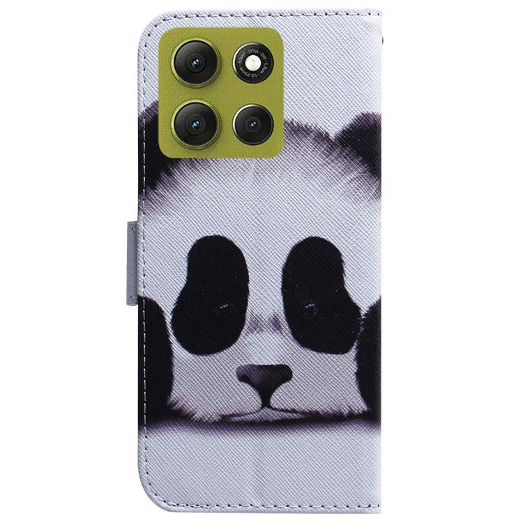 For Motorola Moto G86 5G Coloured Drawing Flip Leather Phone Case