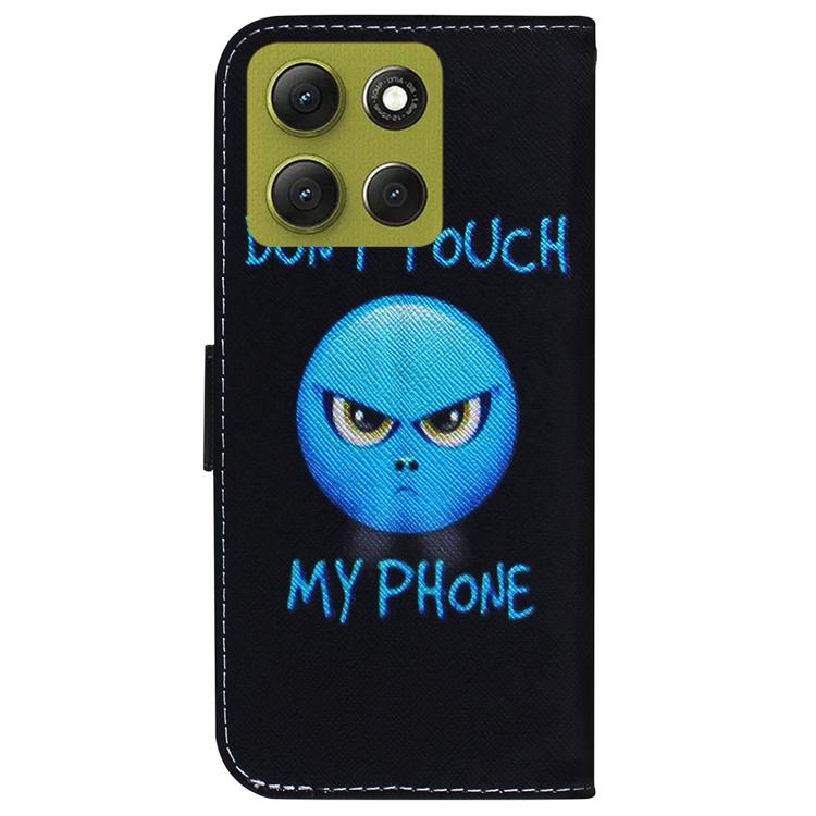 For Motorola Moto G86 5G Coloured Drawing Flip Leather Phone Case