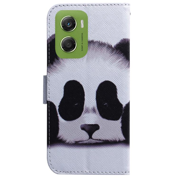 For Motorola Moto G06 4G Coloured Drawing Flip Leather Phone Case