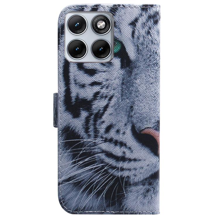 For Motorola Edge 70 Fusion 5G Coloured Drawing Flip Leather Phone Case