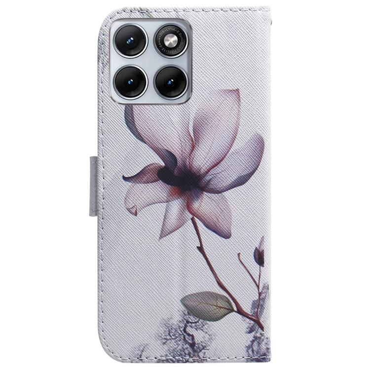 For Motorola Edge 70 Fusion 5G Coloured Drawing Flip Leather Phone Case