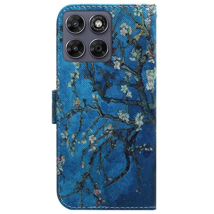 For Motorola Moto G67 5G / Moto G77 5G Coloured Drawing Flip Leather Phone Case