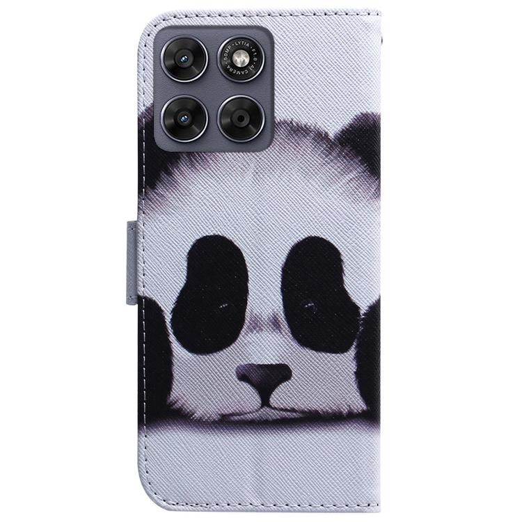 For Motorola Moto G67 5G / Moto G77 5G Coloured Drawing Flip Leather Phone Case