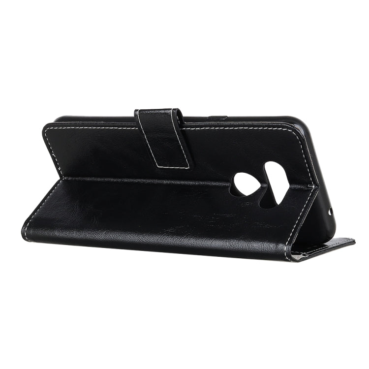 For LG Harmony 4 Retro Crazy Horse Texture Horizontal Flip Leather Case with Holder & Card Slots & Photo Frame & Wallet