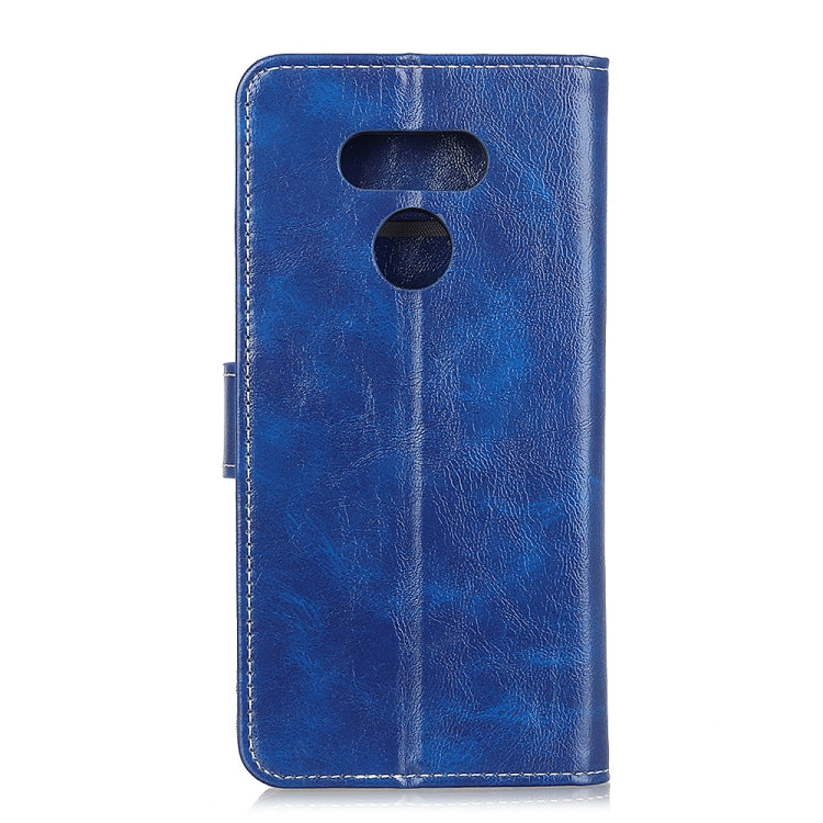 For LG Harmony 4 Retro Crazy Horse Texture Horizontal Flip Leather Case with Holder & Card Slots & Photo Frame & Wallet