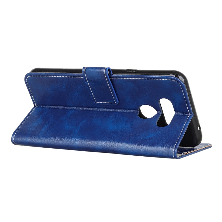 For LG Harmony 4 Retro Crazy Horse Texture Horizontal Flip Leather Case with Holder & Card Slots & Photo Frame & Wallet