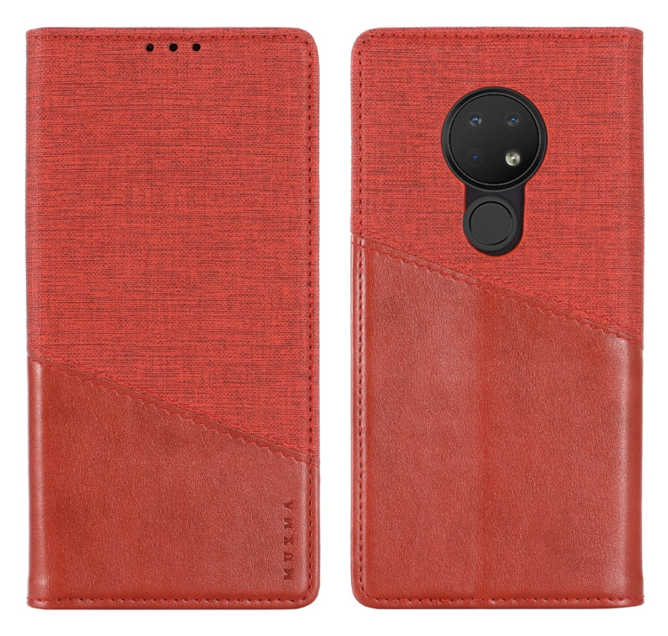 For Nokia 6.2 MUXMA MX109 Horizontal Flip Leather Case with Holder & Card Slot & Wallet