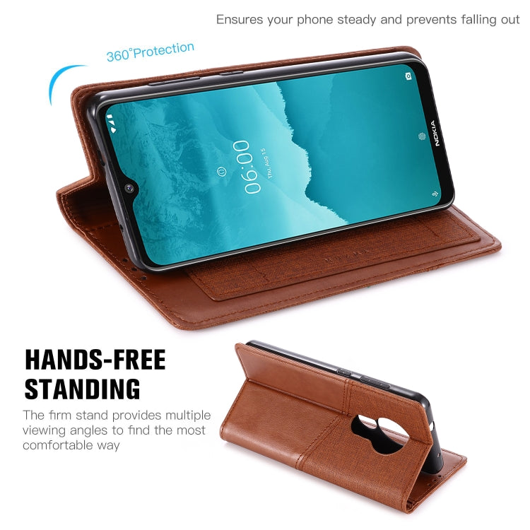 For Nokia 6.2 MUXMA MX109 Horizontal Flip Leather Case with Holder & Card Slot & Wallet