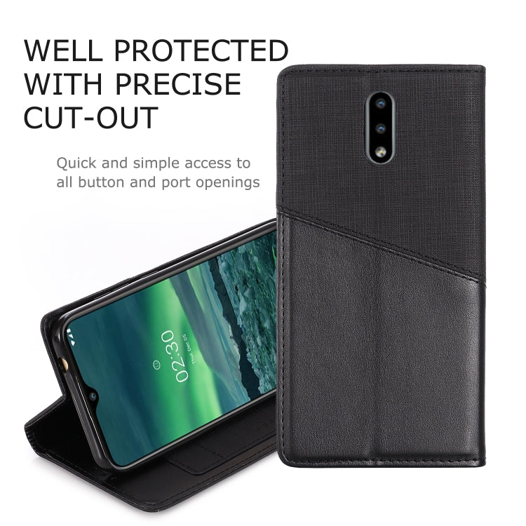 For Nokia 2.3 MUXMA MX109 Horizontal Flip Leather Case with Holder & Card Slot & Wallet