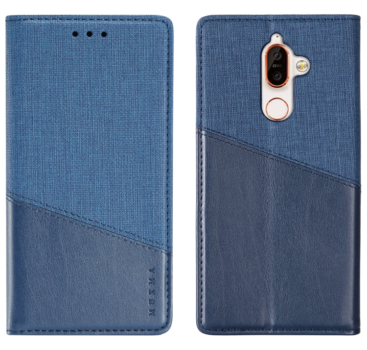For Nokia 7 Plus MUXMA MX109 Horizontal Flip Leather Case with Holder & Card Slot & Wallet