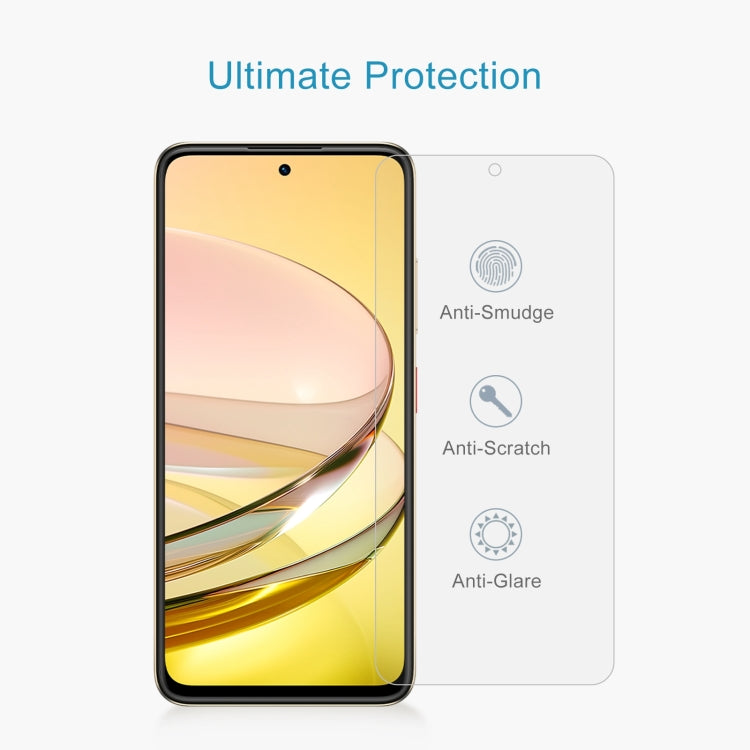 For ZTE Axon 60 10pcs 0.26mm 9H 2.5D Tempered Glass Film